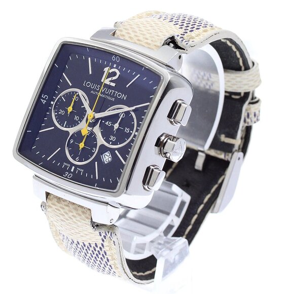 LOUIS VUITTON Speedy Q212G Chronograph black Dial Automatic Men's Watch_889516 - Picture 1 of 6
